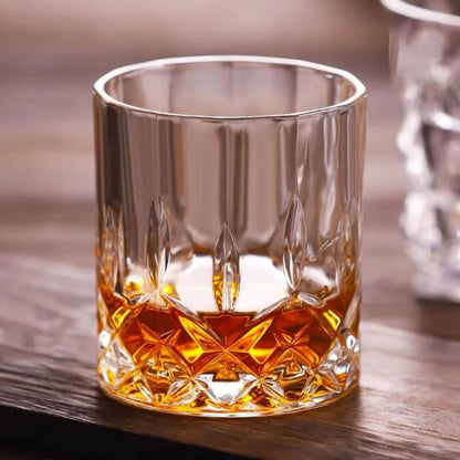 The Senior’s Crystal Whiskey Glass - Set 0f 6 - Made in Slovakia