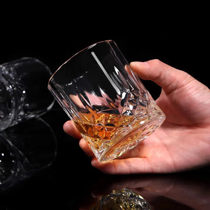 The Senior’s Crystal Whiskey Glass - Set 0f 6 - Made in Slovakia