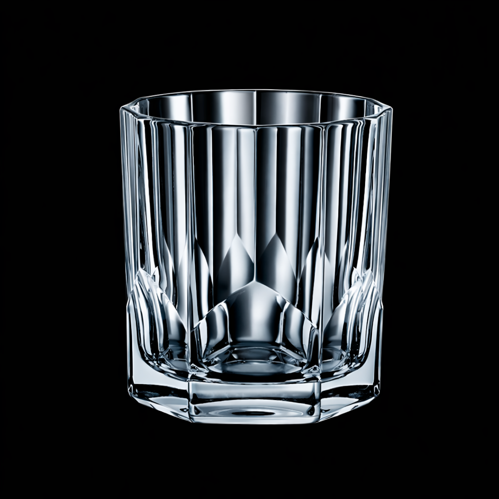 Heavy Crystal Whiskey Glass - Made in Italy