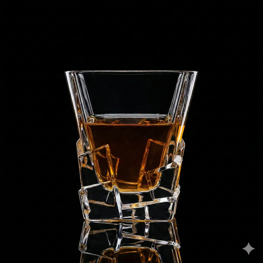 Irish Whiskey Glass ( Set Of 6 ) - Made Of Heavy Crystal