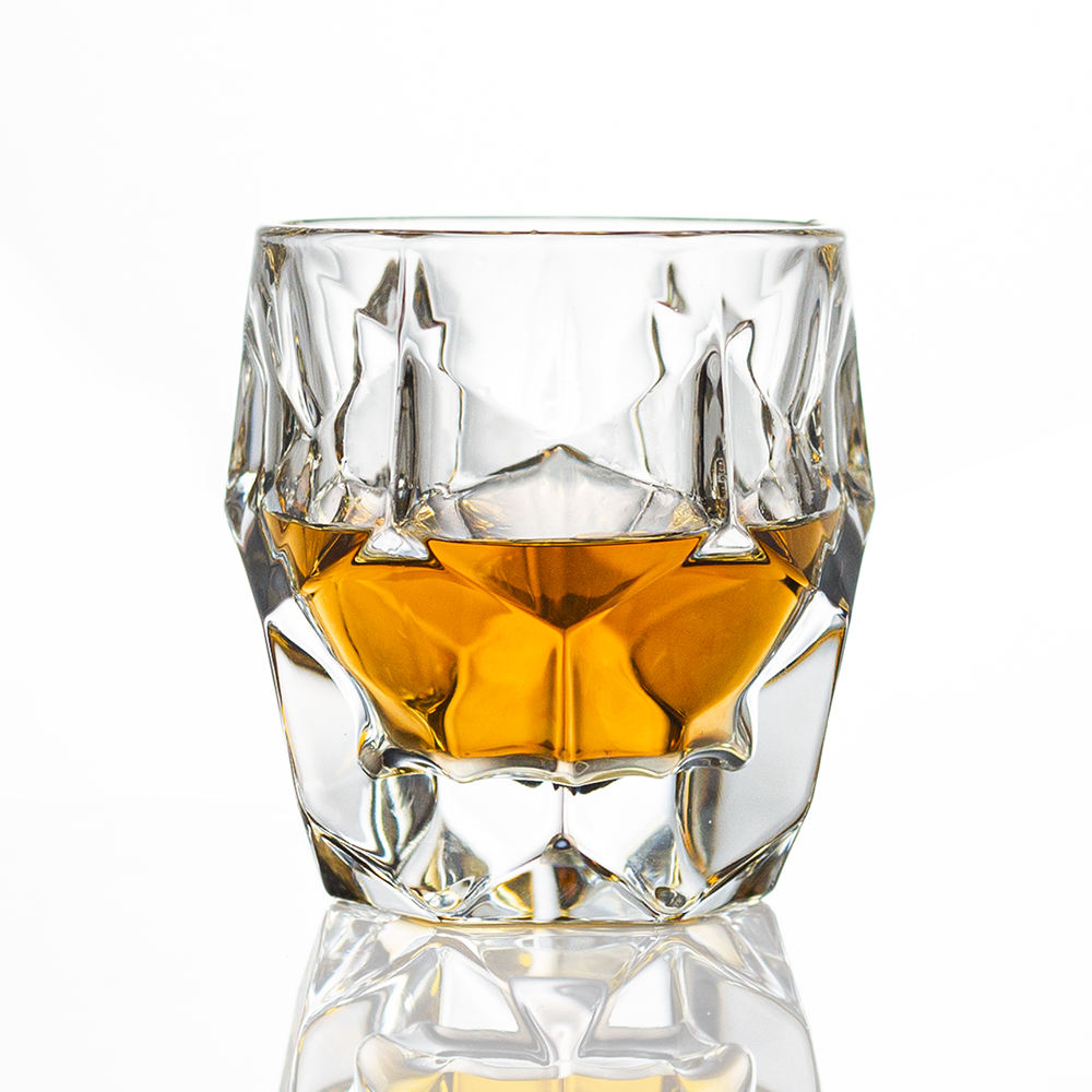 Diamond Hearth Whiskey Glass - Set Of 6 - Pure Crystal