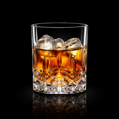 The Senior’s Crystal Whiskey Glass - Set 0f 6 - Made in Slovakia