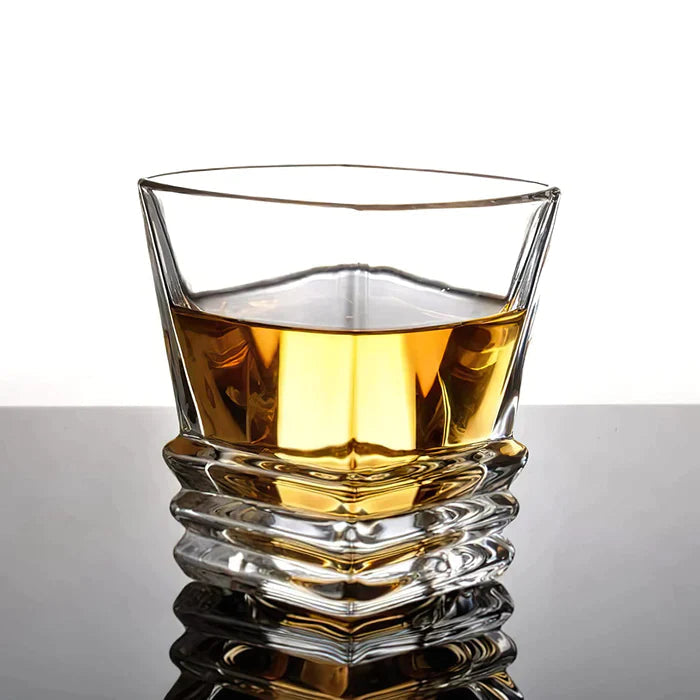Luxury Square Whiskey Glass - Set Of 6