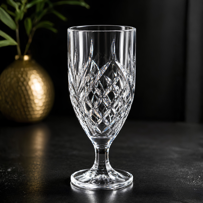Crystal Beer Glass (Pack Of 6) - Made in Italy