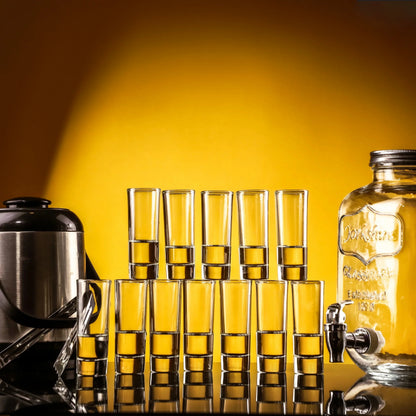 Vodka Tequila Shot Glass set, showcasing a sleek design for a smooth drinking experience.