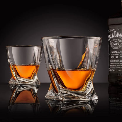 Crystal Twist Whiskey Glass (Pack Of 6)