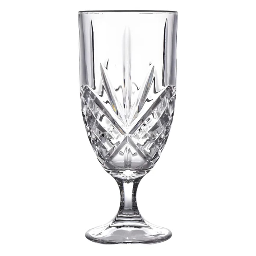 Crystal Beer Glass (Pack Of 6) - Made in Italy