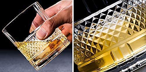 Quirky Crystal Whiskey Glass (Pack Of 6) - Made In Italy