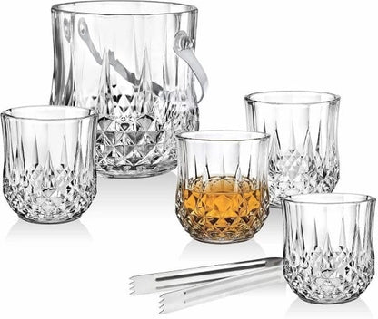Ivory Ice Bucket Set