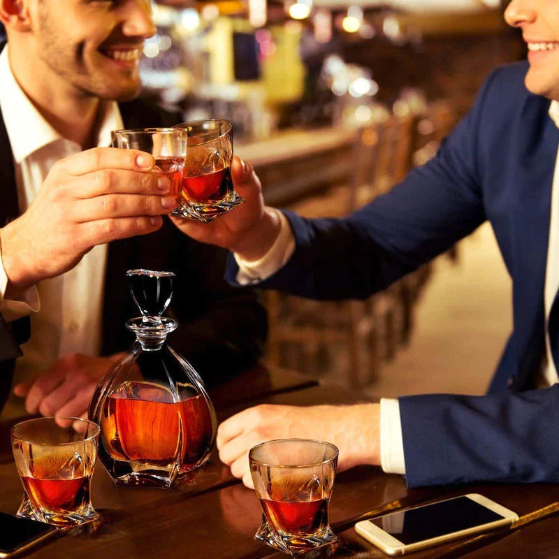 Crystal Twist Whiskey Glass (Pack Of 6)