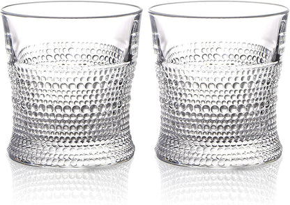 Diamond Cut Whiskey Glass - Made Of Fine Crystal