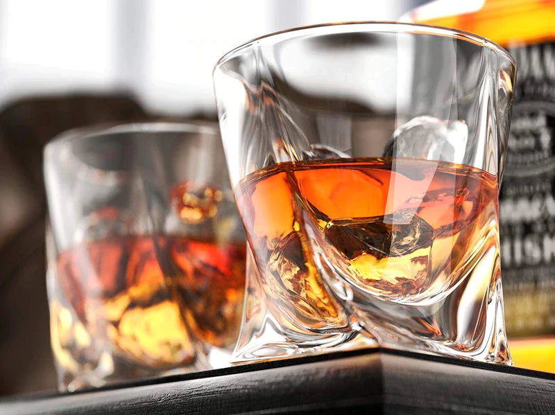 Crystal Twist Whiskey Glass (Pack Of 6)