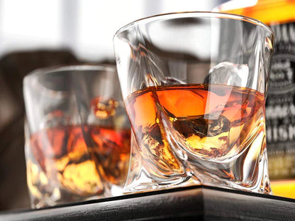 Crystal Twist Whiskey Glass (Pack Of 6)