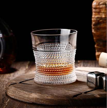 Diamond Cut Whiskey Glass - Made Of Fine Crystal