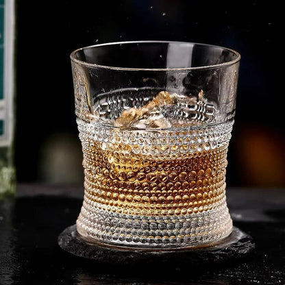 Diamond Cut Whiskey Glass - Made Of Fine Crystal