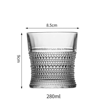 Diamond Cut Whiskey Glass - Made Of Fine Crystal