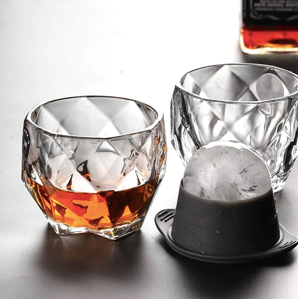 Pegasus Crystal Whiskey Glass - Set Of 6 - Made In Slovakia