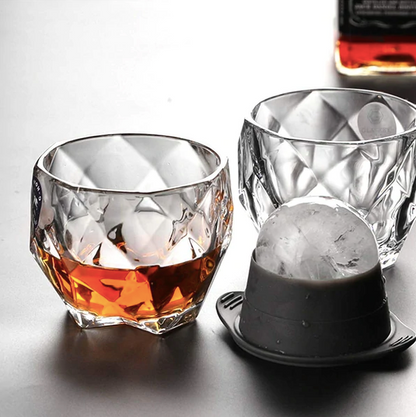 Pegasus Crystal Whiskey Glass - Set Of 6 - Made In Slovakia